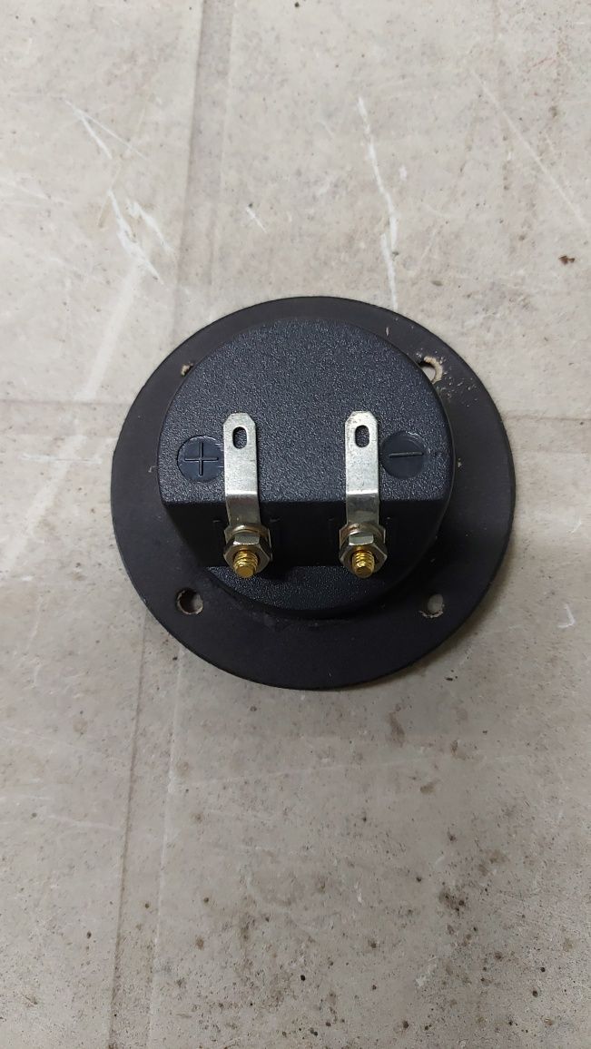 2-drożny zacisk głośnikowy z okrągłym złączem śrubowym