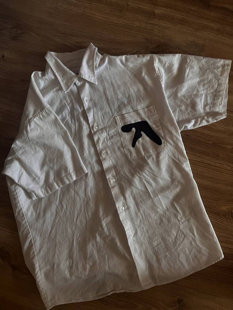 рубашка кастом custom opium aphex twin shirt