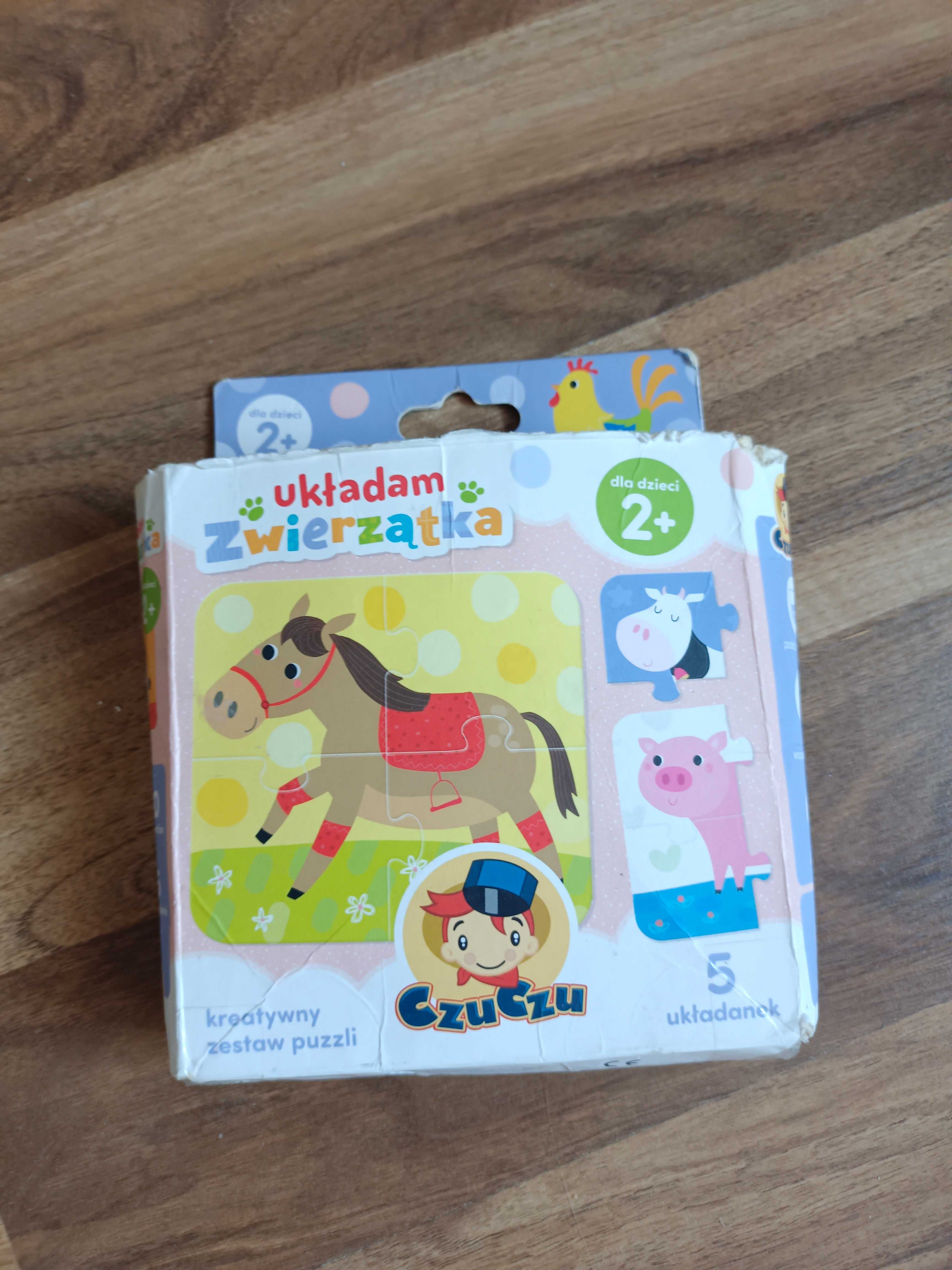 Puzzle czuczu zwierzątka 2+ - 2 zestawy