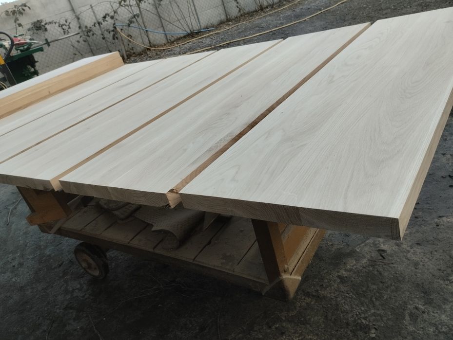 Stopnie schody trepy dębowe 33x115x3,2cm t