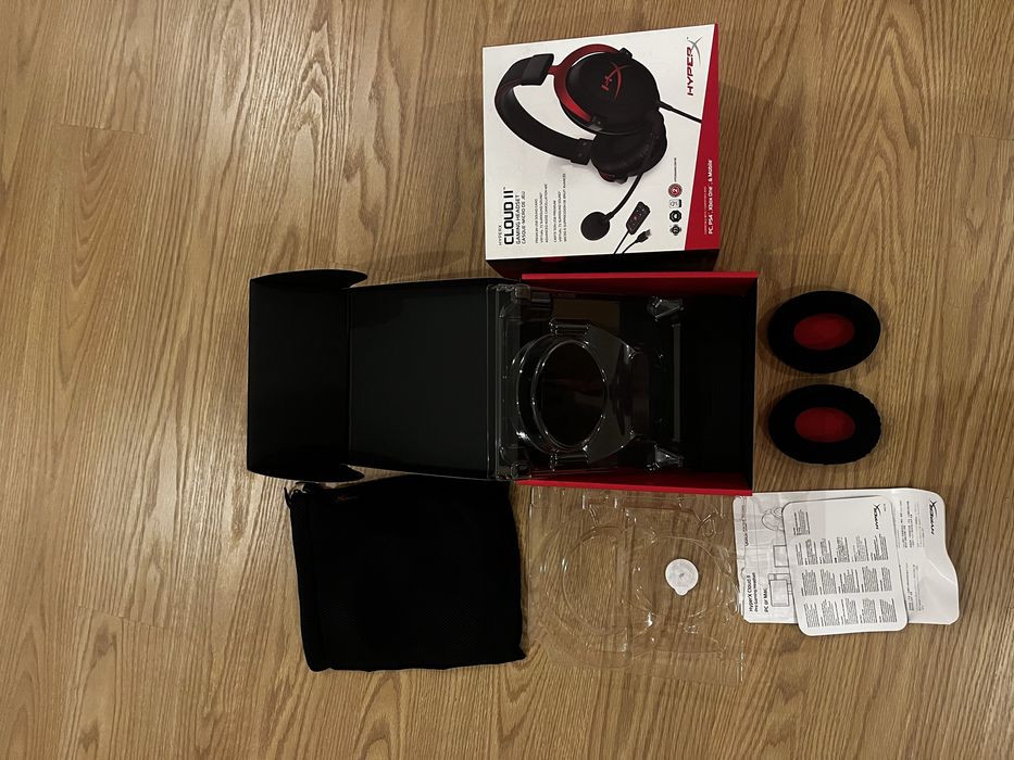 Auscultadores Gaming HyperX Cloud II - Vermelho