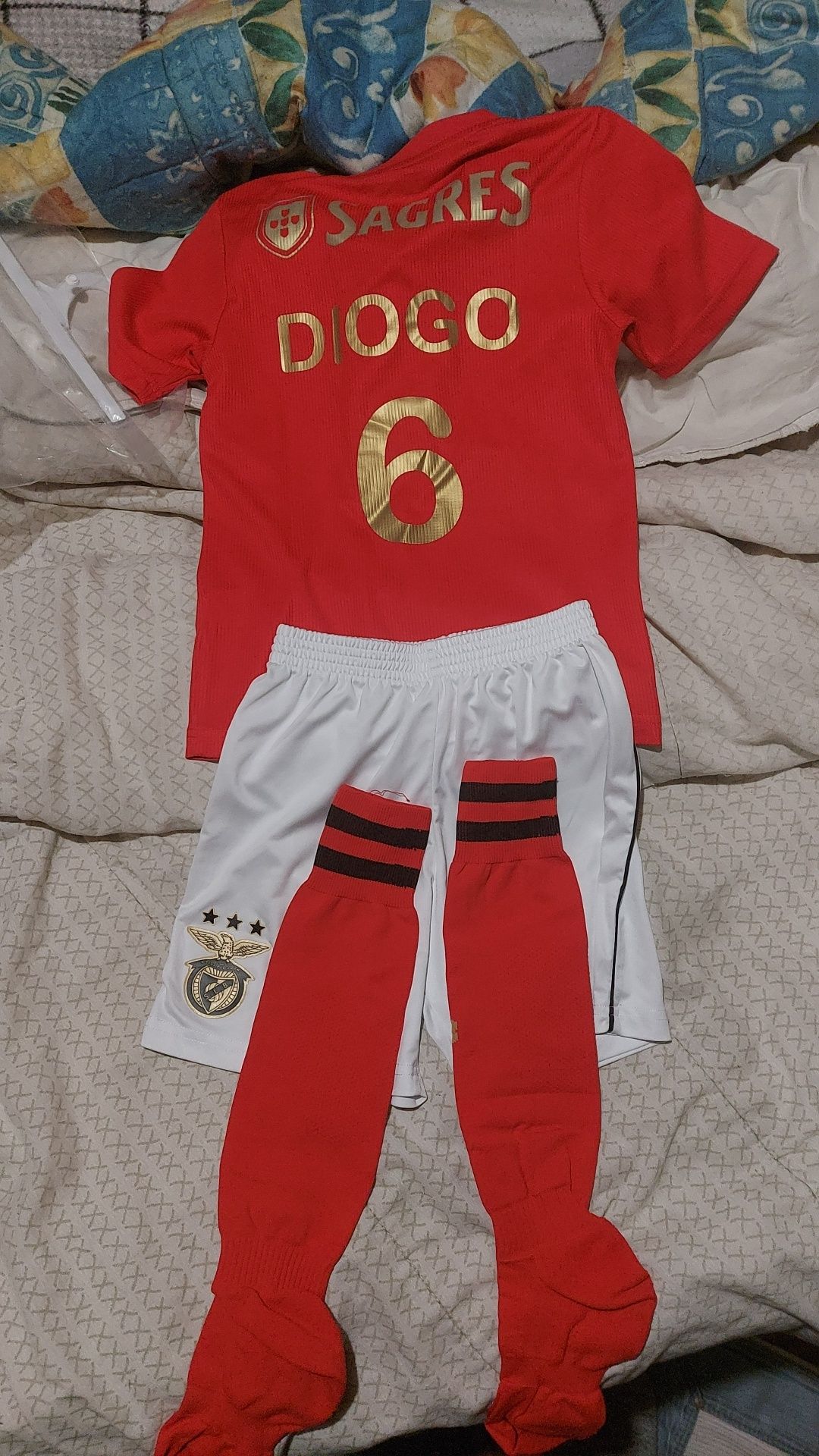 Equipamento Benfica criança