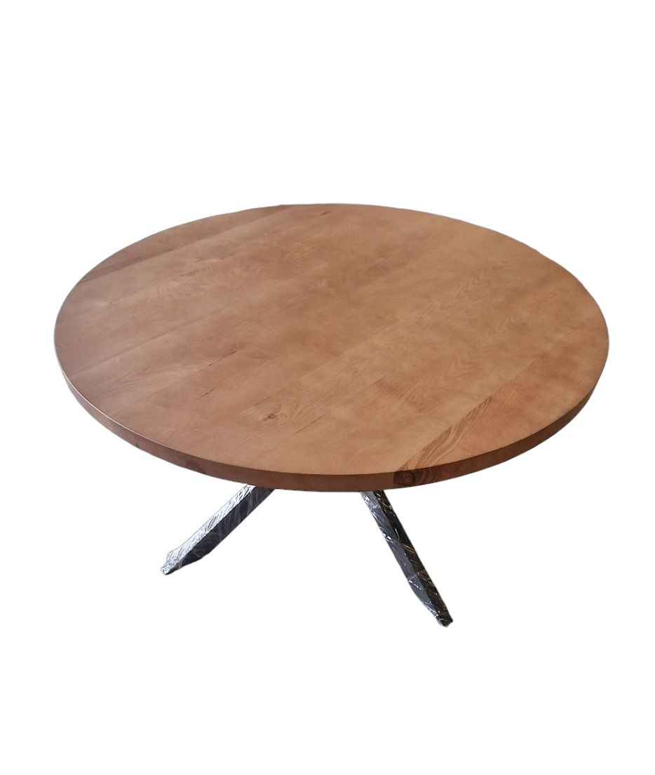 Mesa rustica redonda