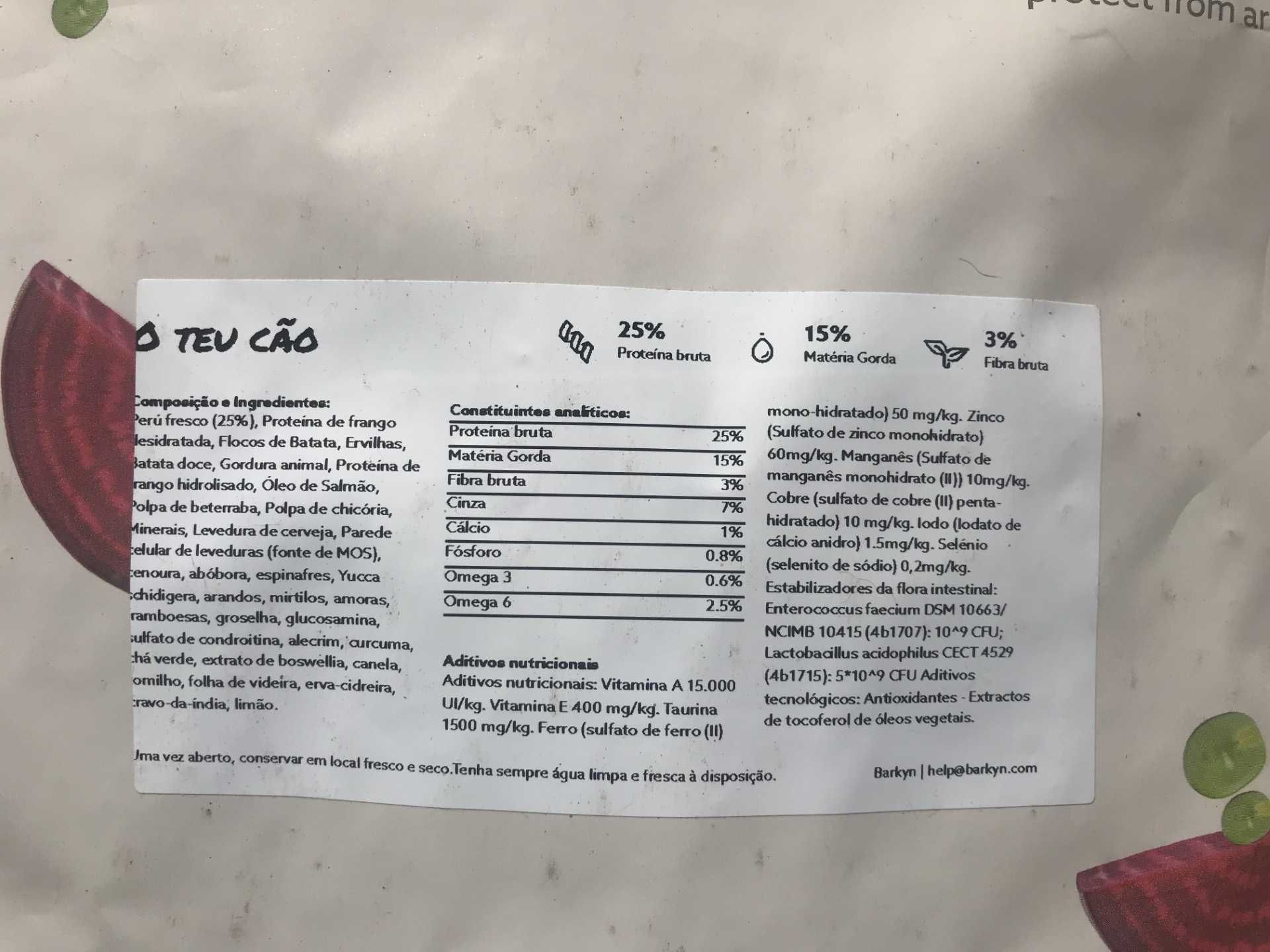 Comida de Cão Barkyn