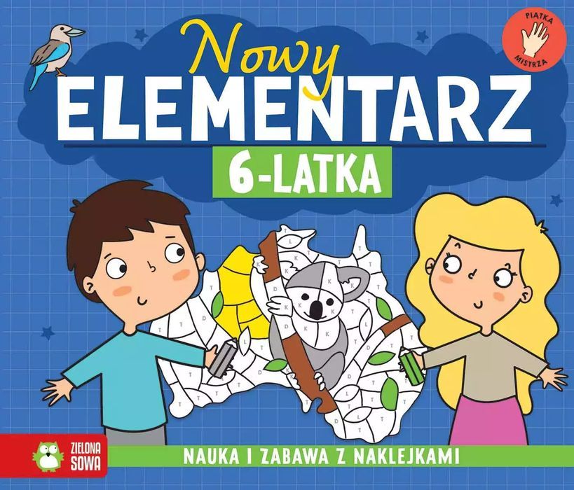 Nowy elementarz 6-latka. Zielona Sowa