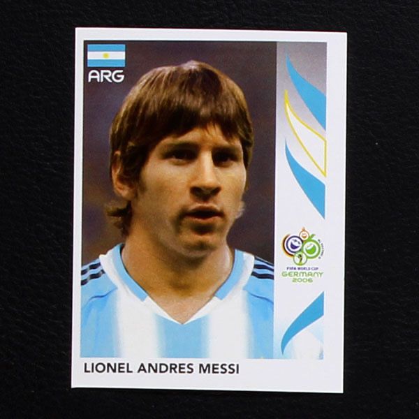 Cromos, Carteirinhas/Saquetas & Caderneta Panini Mundial 2006 - Messi