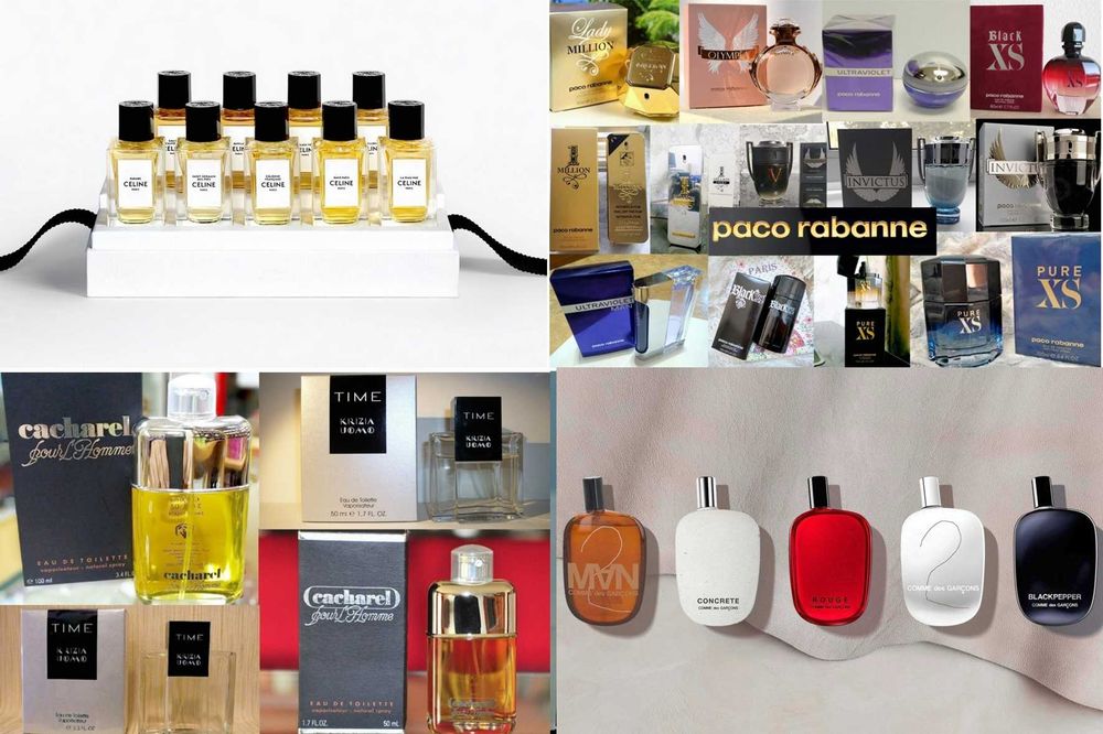 Celine+ Paco Rabanne+ Cacharel+ Comme des Garcons_Распив Брендов Ориг