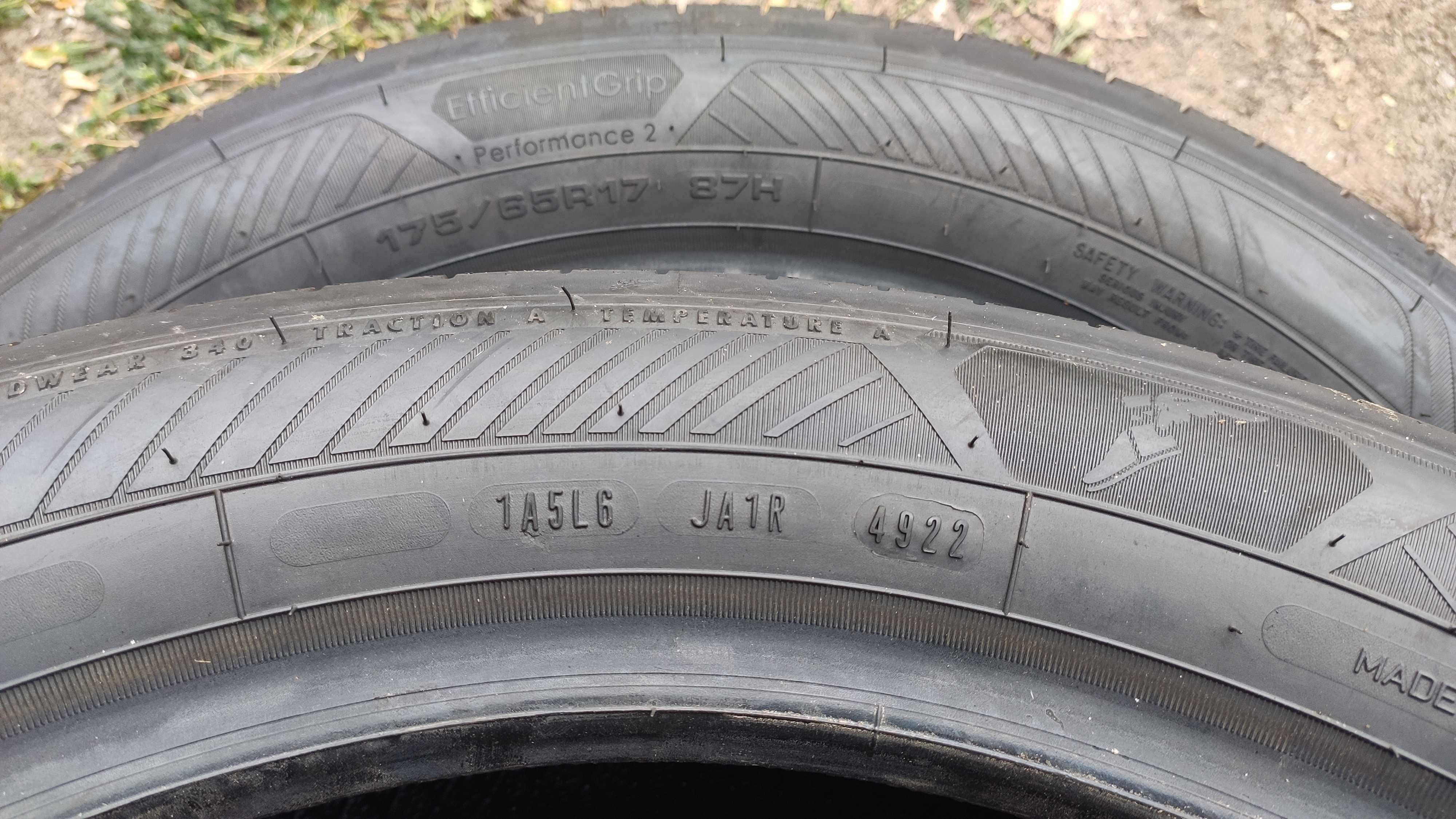 4 opony nowe lato 175/65/17 Goodyear z 2022r