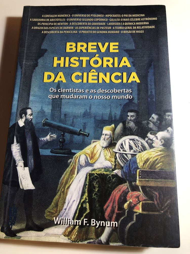 Breve história da ciência de William F.Bynum