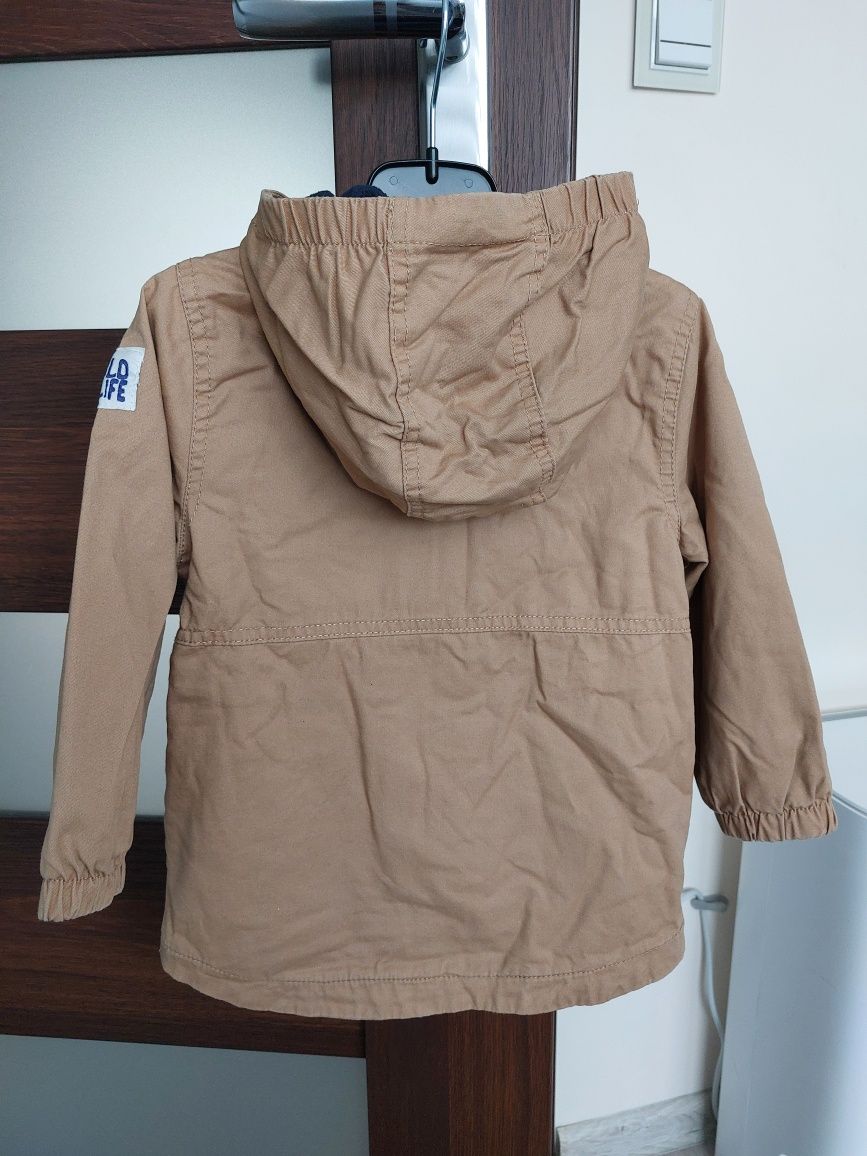 Kurtka chłopięca parka r.98