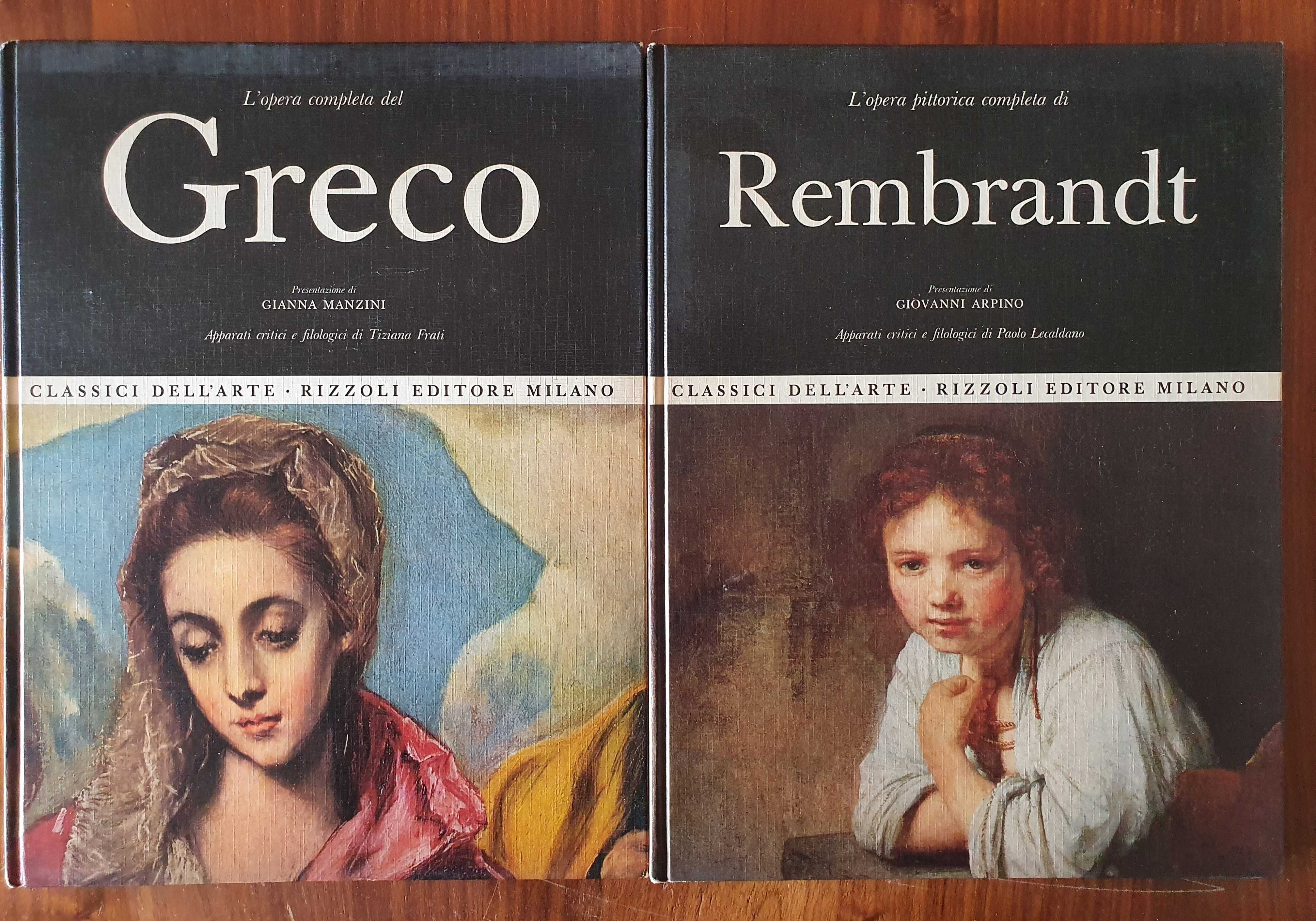 Livros da Colecção Classici dell'arte Rizzoli - Arte, Pintura