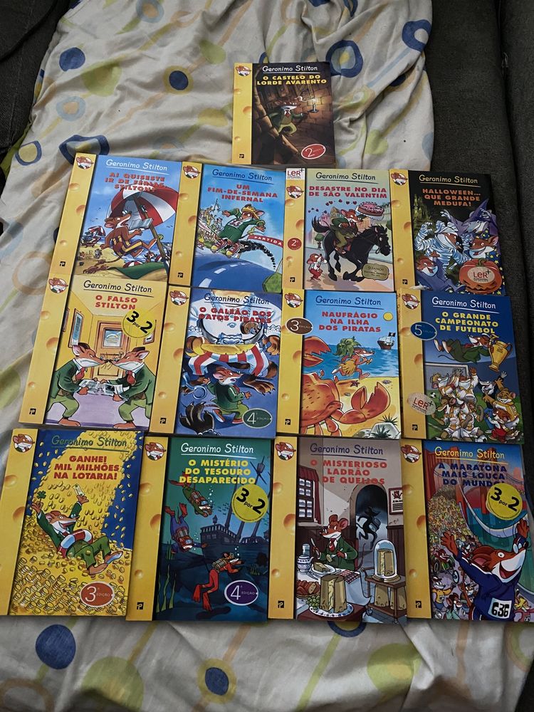 Livros geronimo stilton