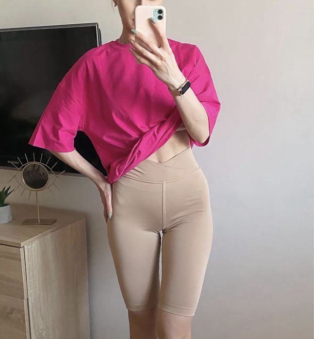 Велосипедки лосины лосіни беж