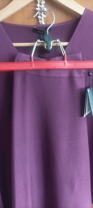 Conjunto de saia e blusa novo Massimo Dutti