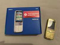 Telefon Nokia C5-00 Komplet złoty