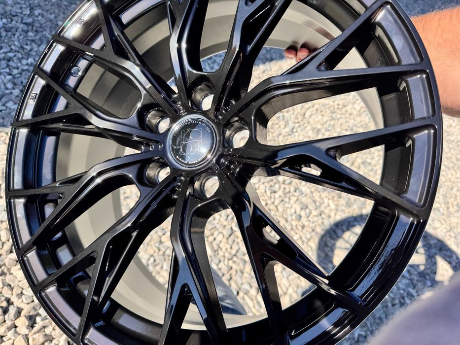Нові Чорні титани R18 5x112 Mercedes BMW Audi VW SKoda Seat литі диски
