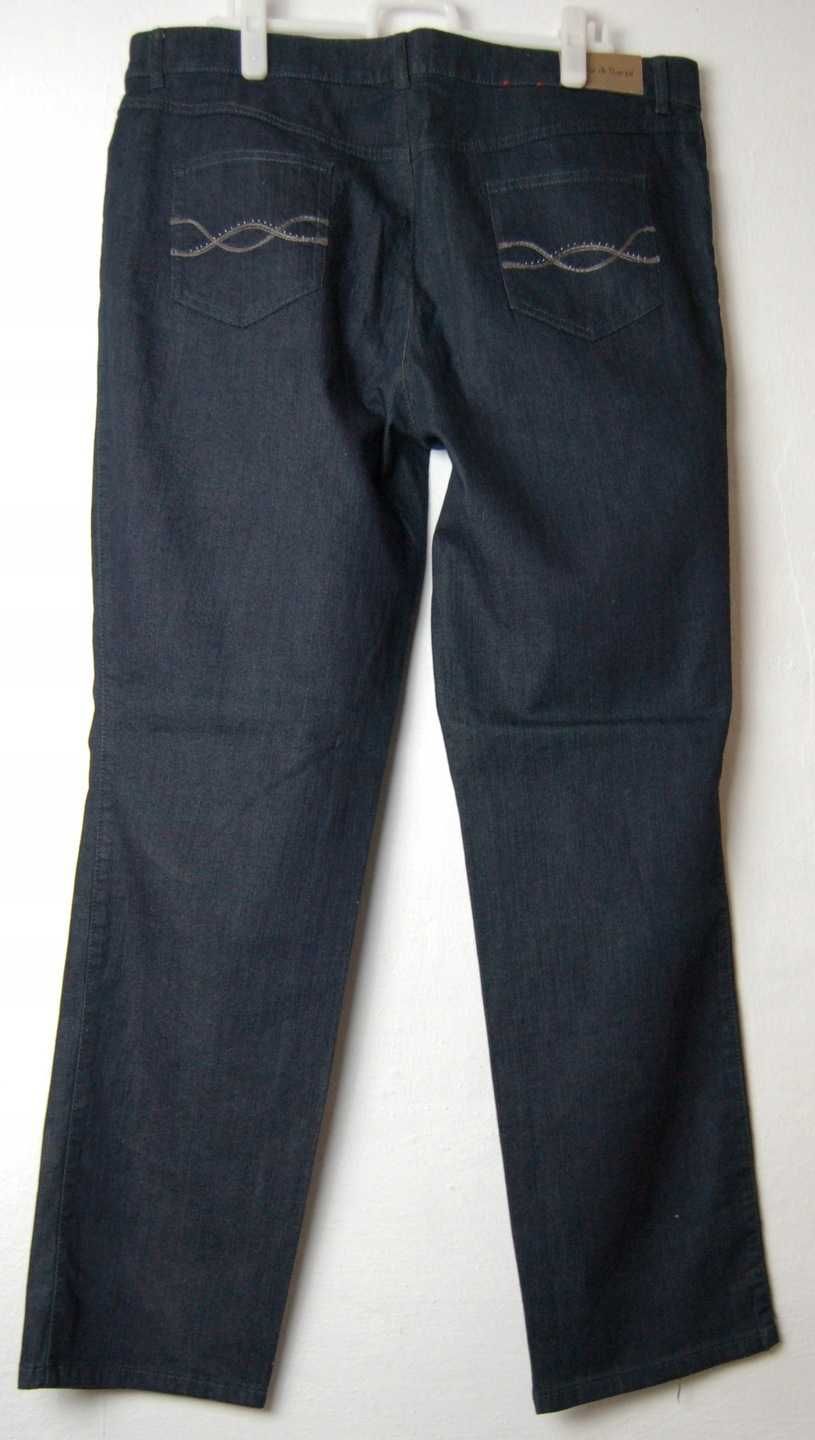 LAURA DI SARPI 48 JAK nowe jeansy damskie z elastanem 4R57