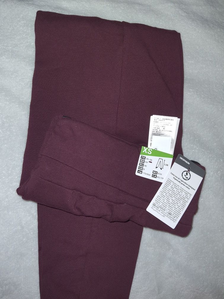 Legginsy do jogi damskie Kimjaly XS decathlon