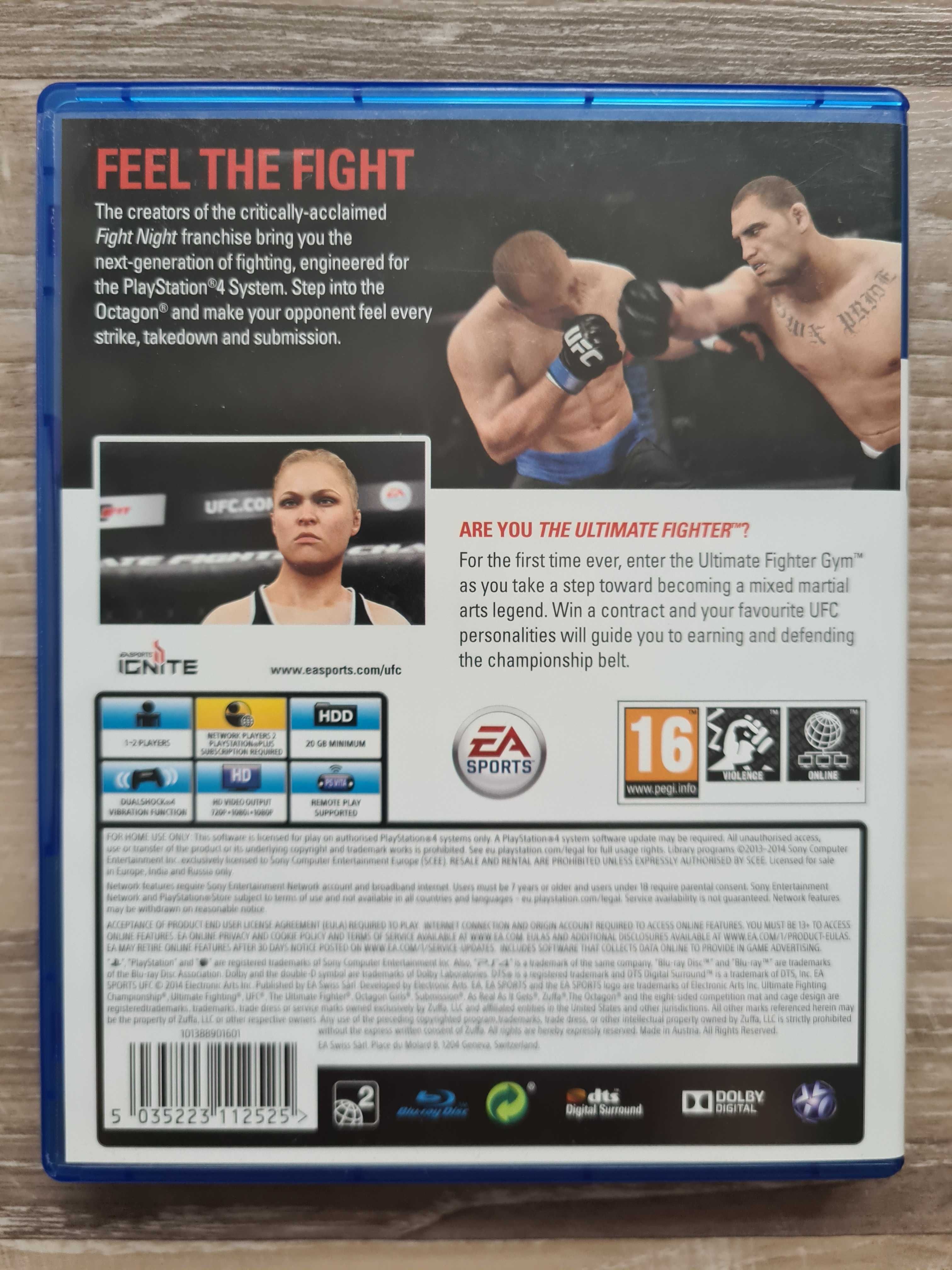 Gra UFC  PS4/PS5