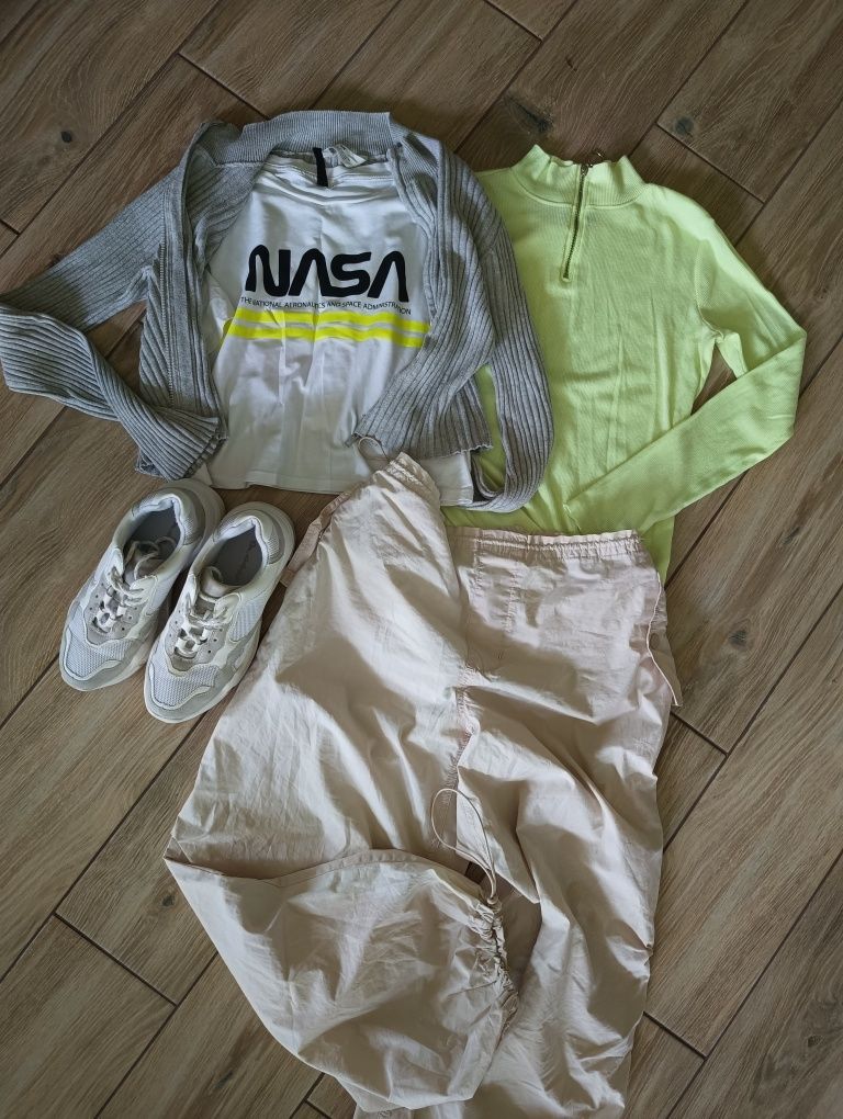Paczka H&M dziewczynka r. 164/ S buty 37