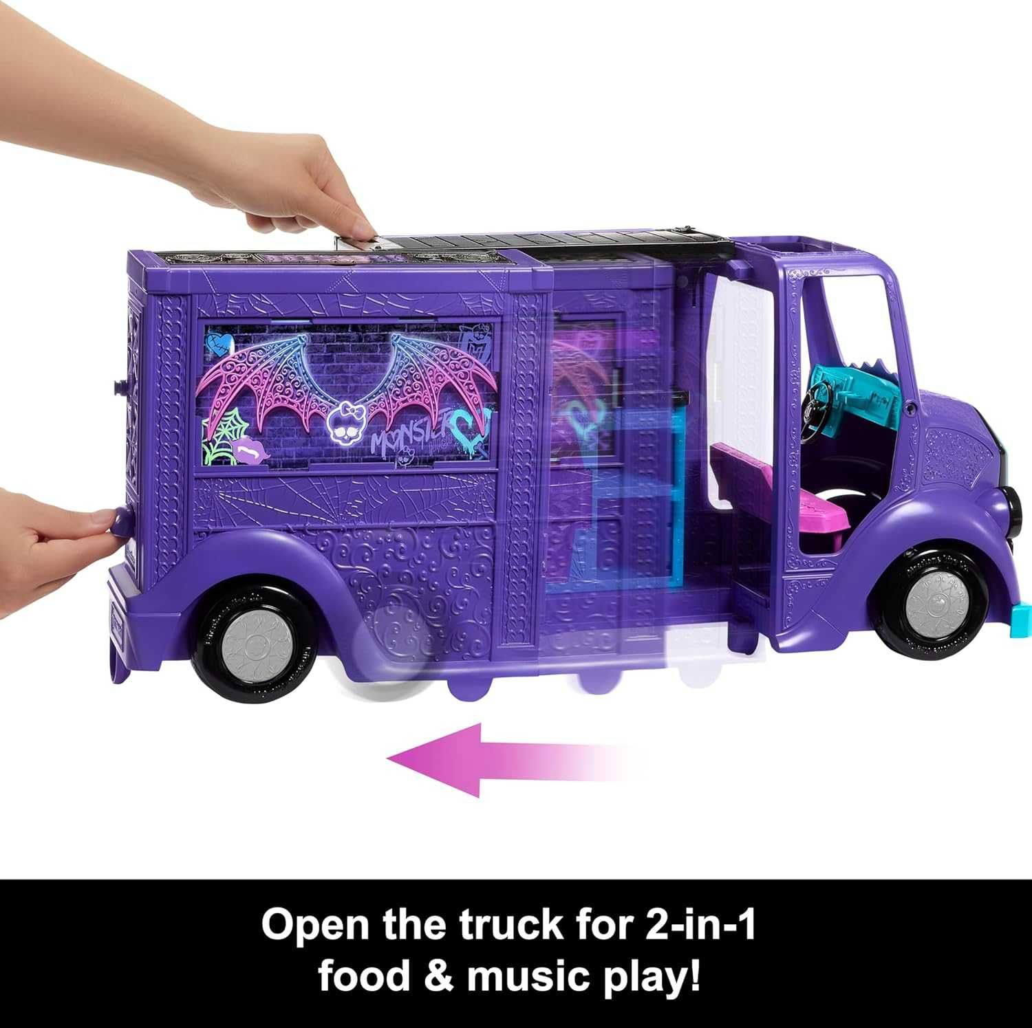 Монстер Хай Дракулаура Monster High Draculaura Rockin Food Truck