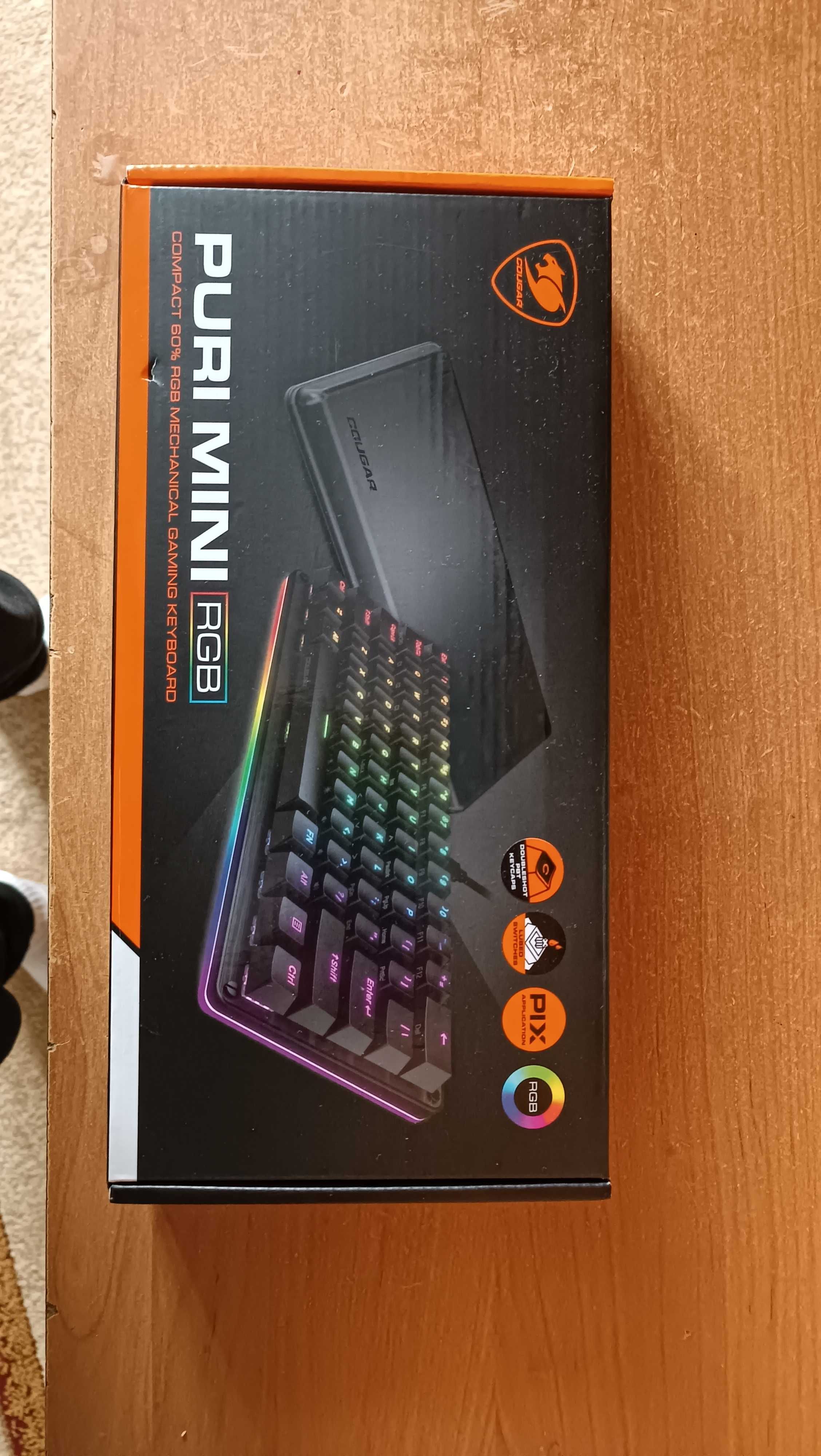 Клавіатура Cougar Puri Mini RGB Black