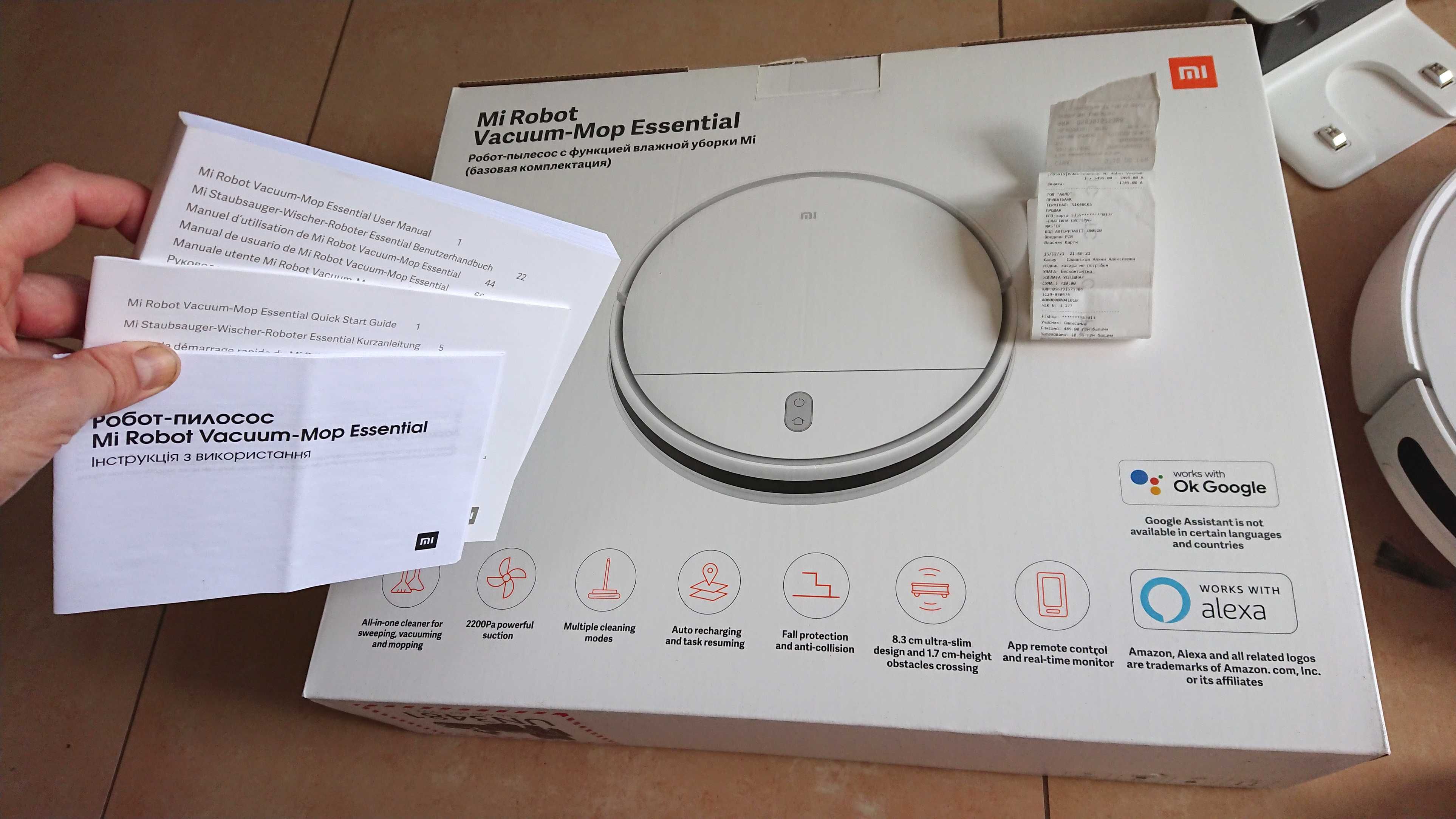 ‼️Робот-пылесос Mi Robot Vacuum-Mop Essential ремонт или на запчасти