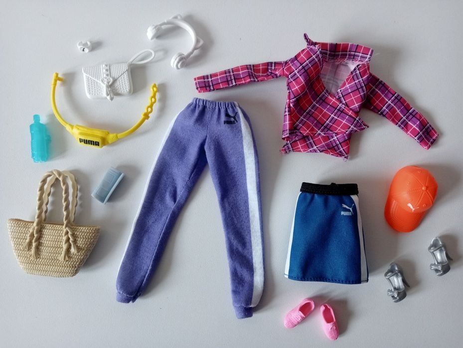 Ubrania dla Barbie Puma