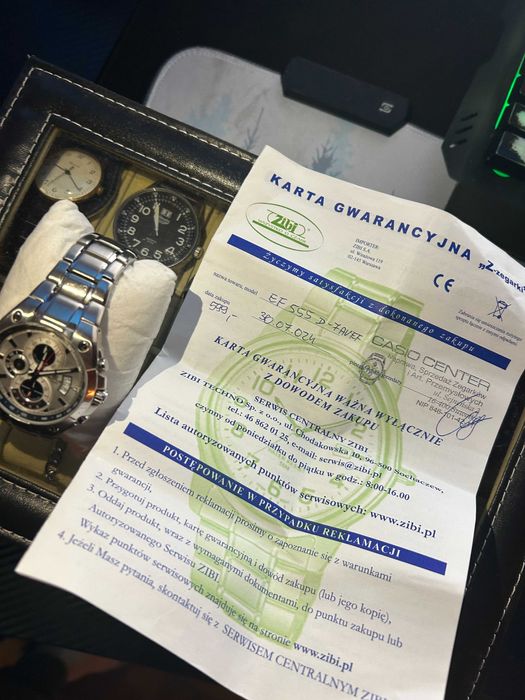 -Zegarek męski Casio EDIFICE Chronograph