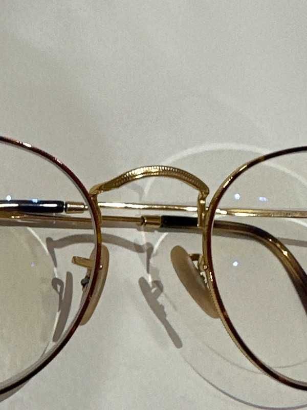 Armação Óculos Ray Ban Round Metal