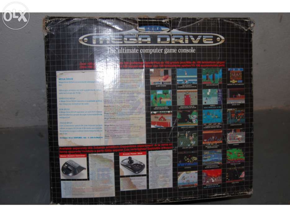 Consola Mega Drive 16bits