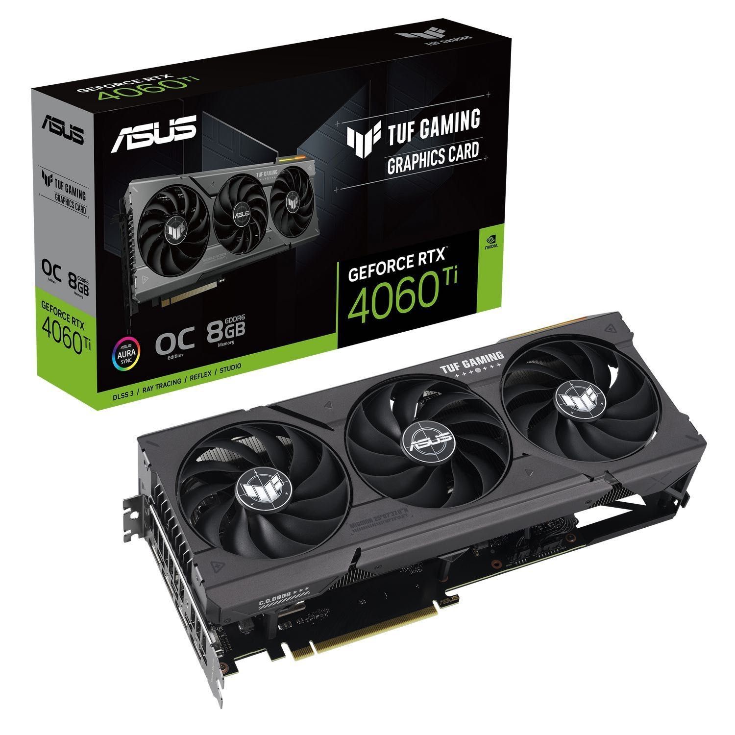 Відеокарта ASUS TUF Gaming GeForce RTX 4060 Ti 8GB GDDR6 Нові