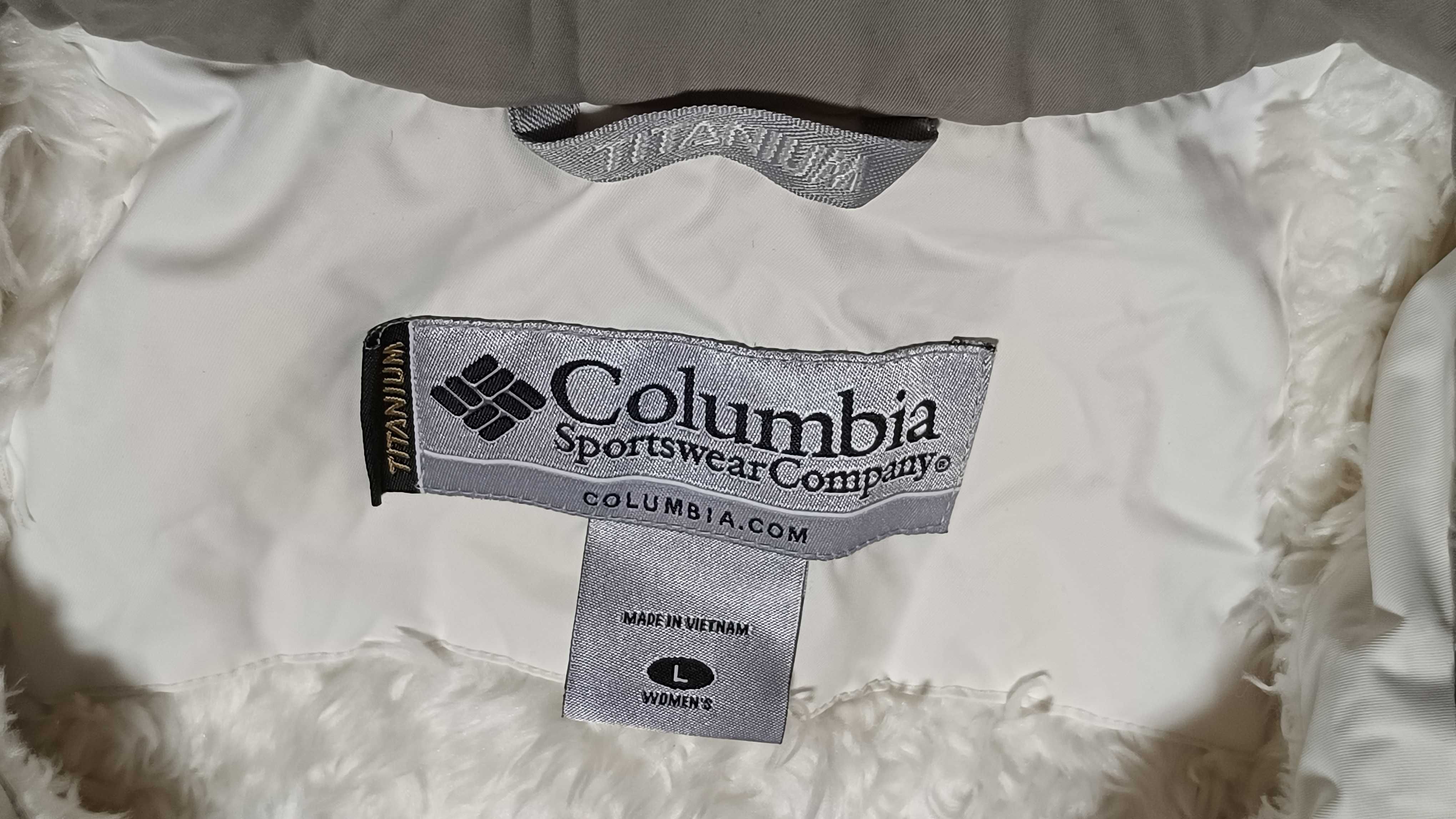 Damska kurtka narciarska COLUMBIA TITANIUM OMNI-TECH r.L stan b.dobry