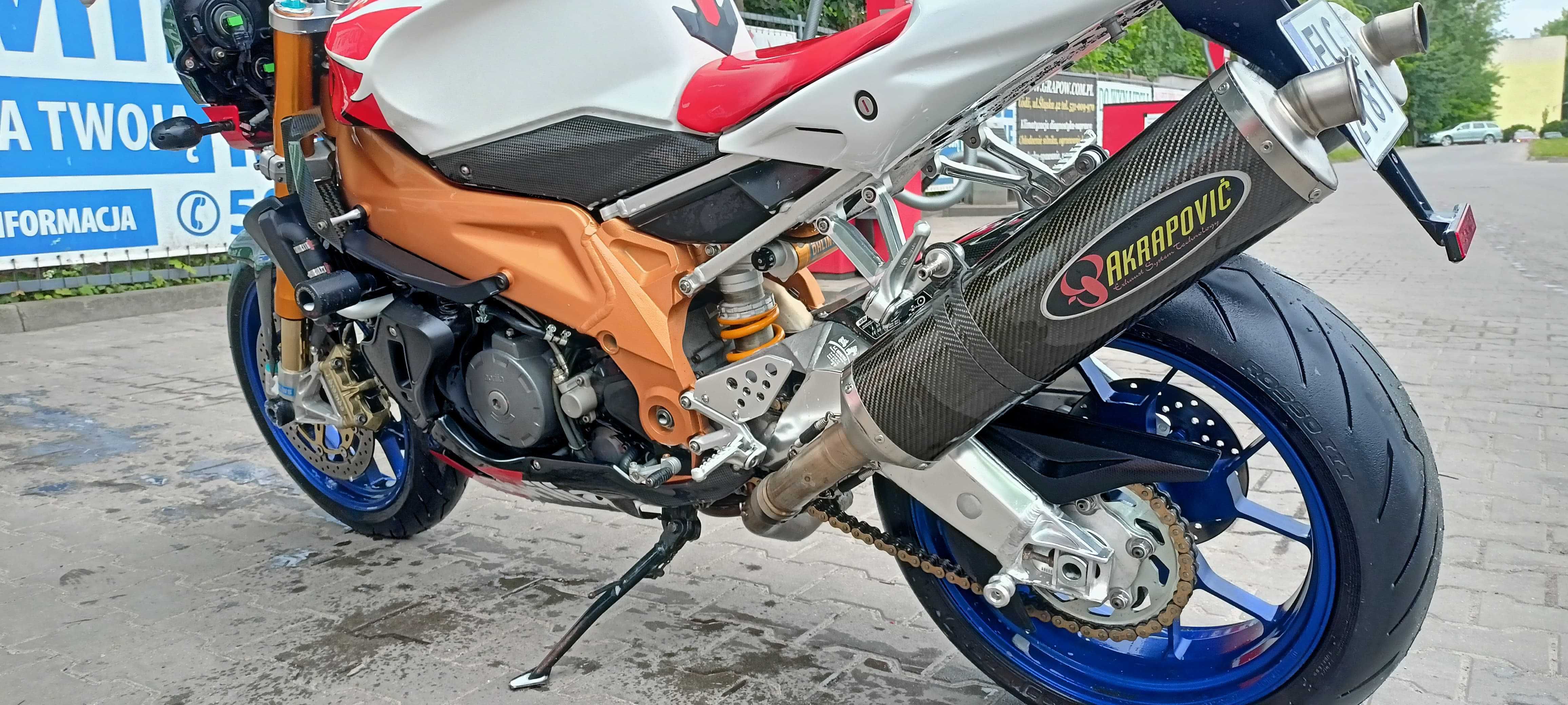 Aprilia Tuono factory 2007 r, zamiana