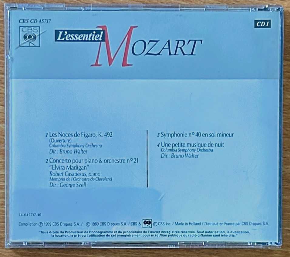 Mozart - The Essentials - 1989 - CD1