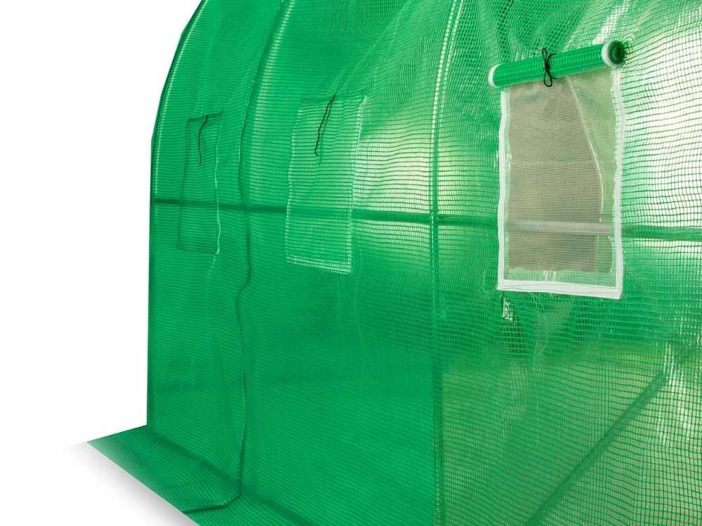 Tunel Ogrodowy Foliowy Szklarnia Ogrodniczy 2x3m Zielony Duży Gratisy!