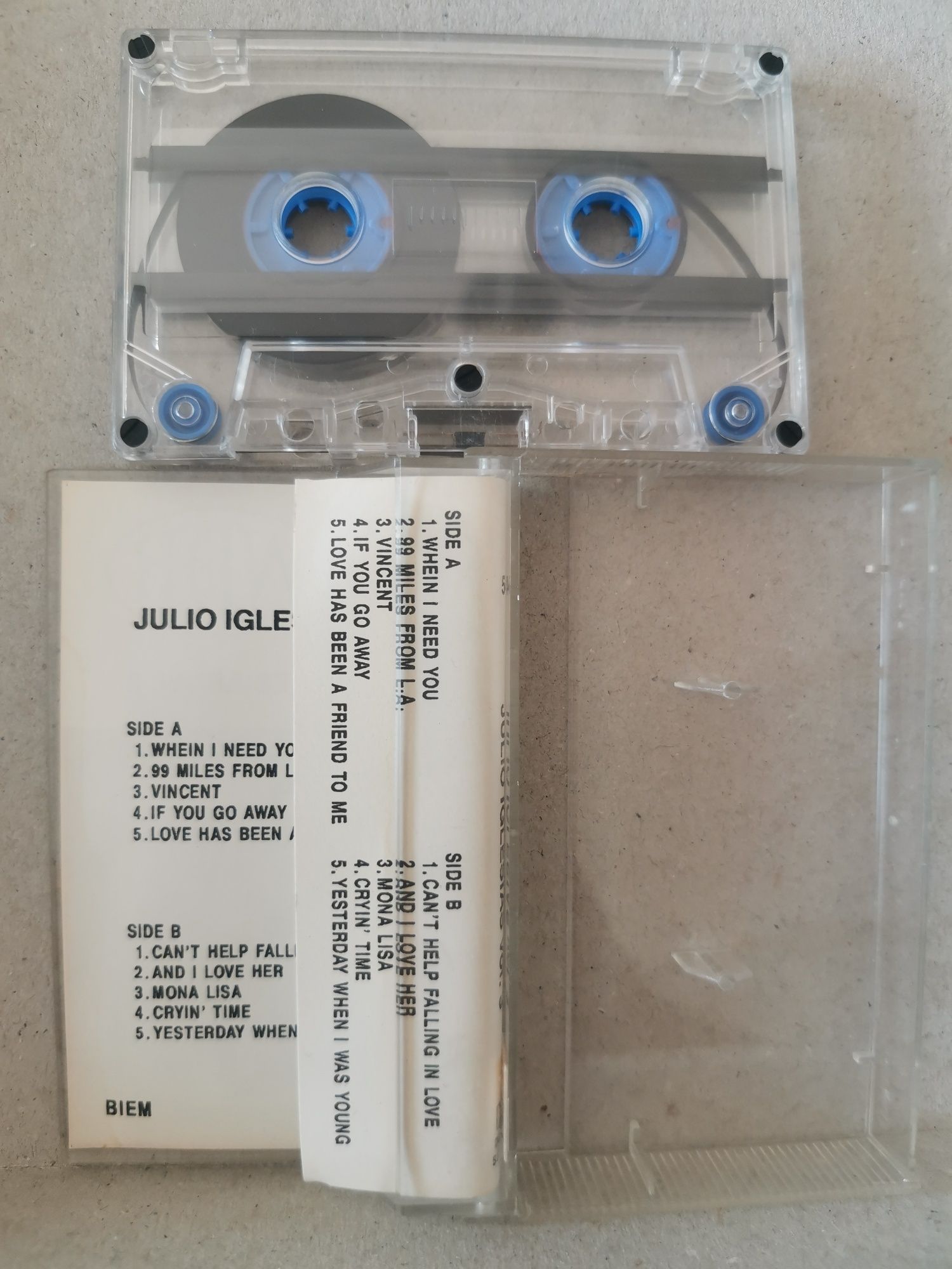 JULIO IGLESIAS vol. 3 kaseta magnetofonowa
