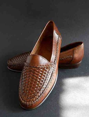 Новые мужские летние туфли "ALFANI", размер 38.5, Италия