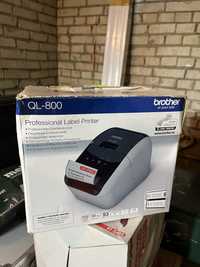 Принтер Brother QL-800. Термопринтер для для печати наклеек