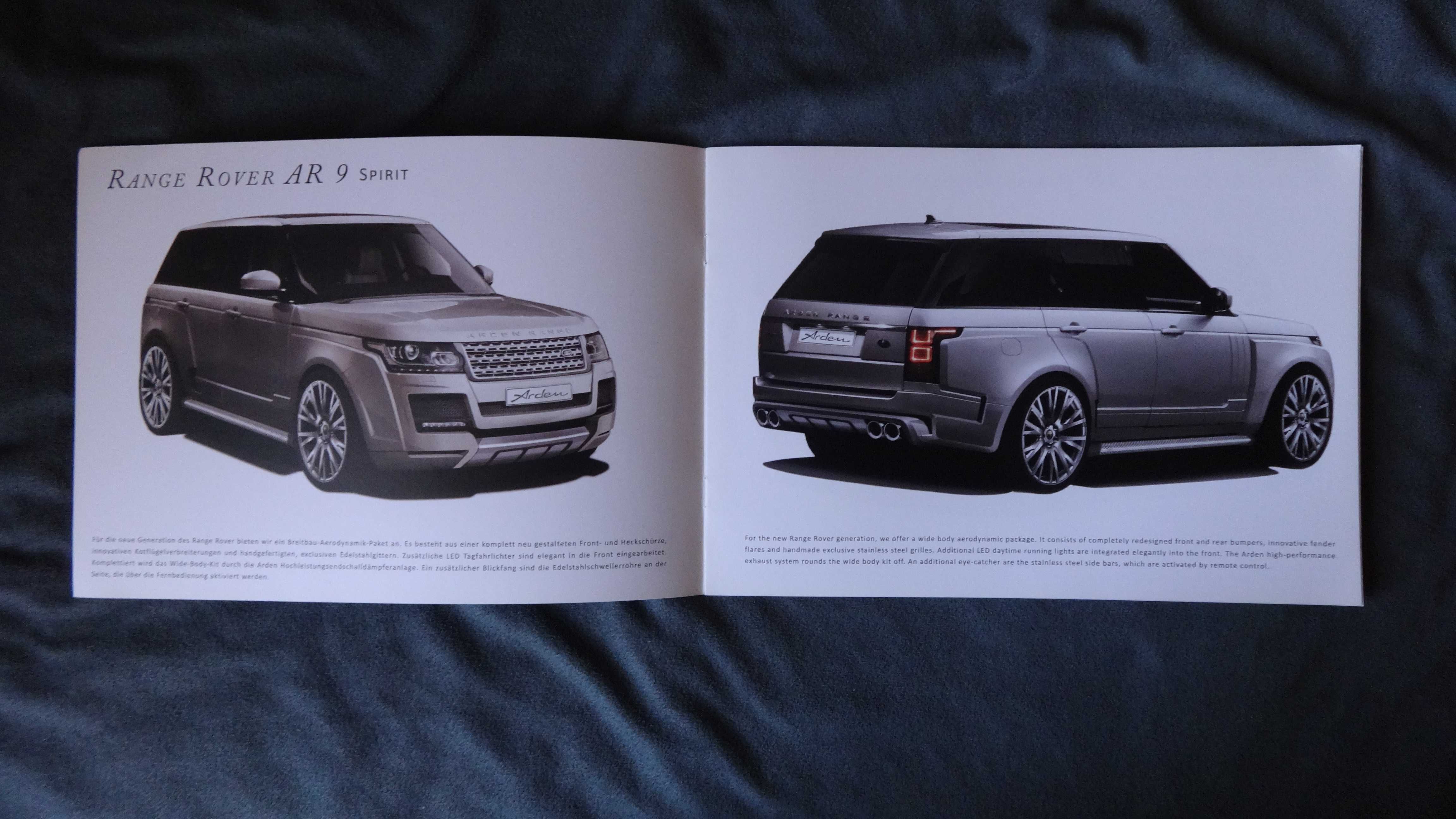 Prospekt Arden Range Rover