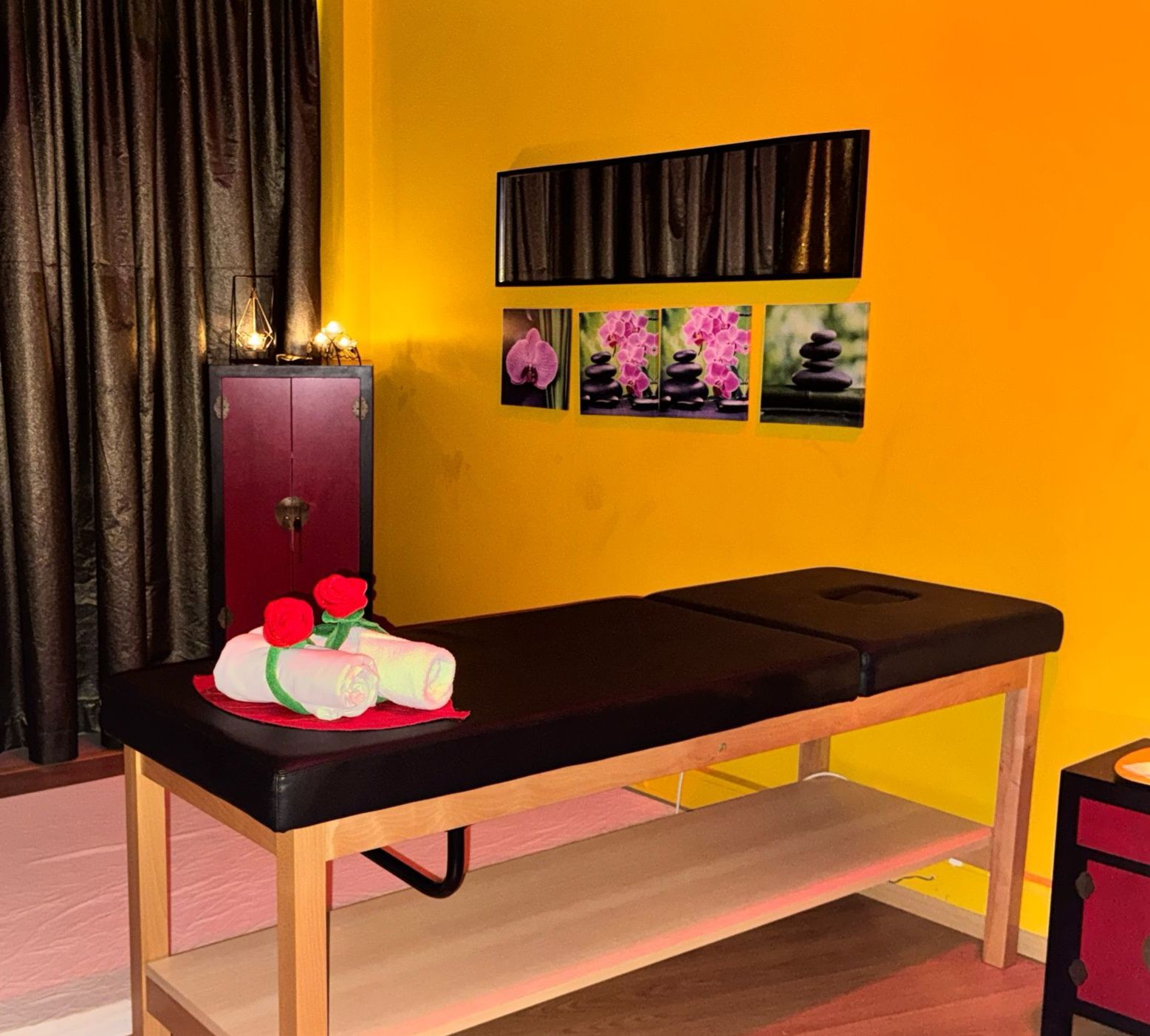 Massagem oriental e ocidental