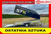 Lorries M.26.28.0725 Przyczepa furgon STX-435i z coverem pokrywą  przyczepka kontener STX uniwersalny do quadów skuterów maszyn nowa