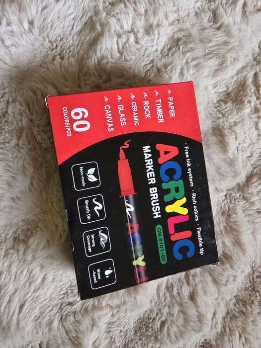 Акрилові маркери 60 шт