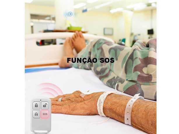 Alarme Casa/Loja sem Fios WiFi + 2 Sensores e 2 Comandos  (NOVO)