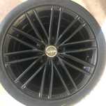 Pneus usados VW POLO COM JANTES PRETAS 17 polegadas