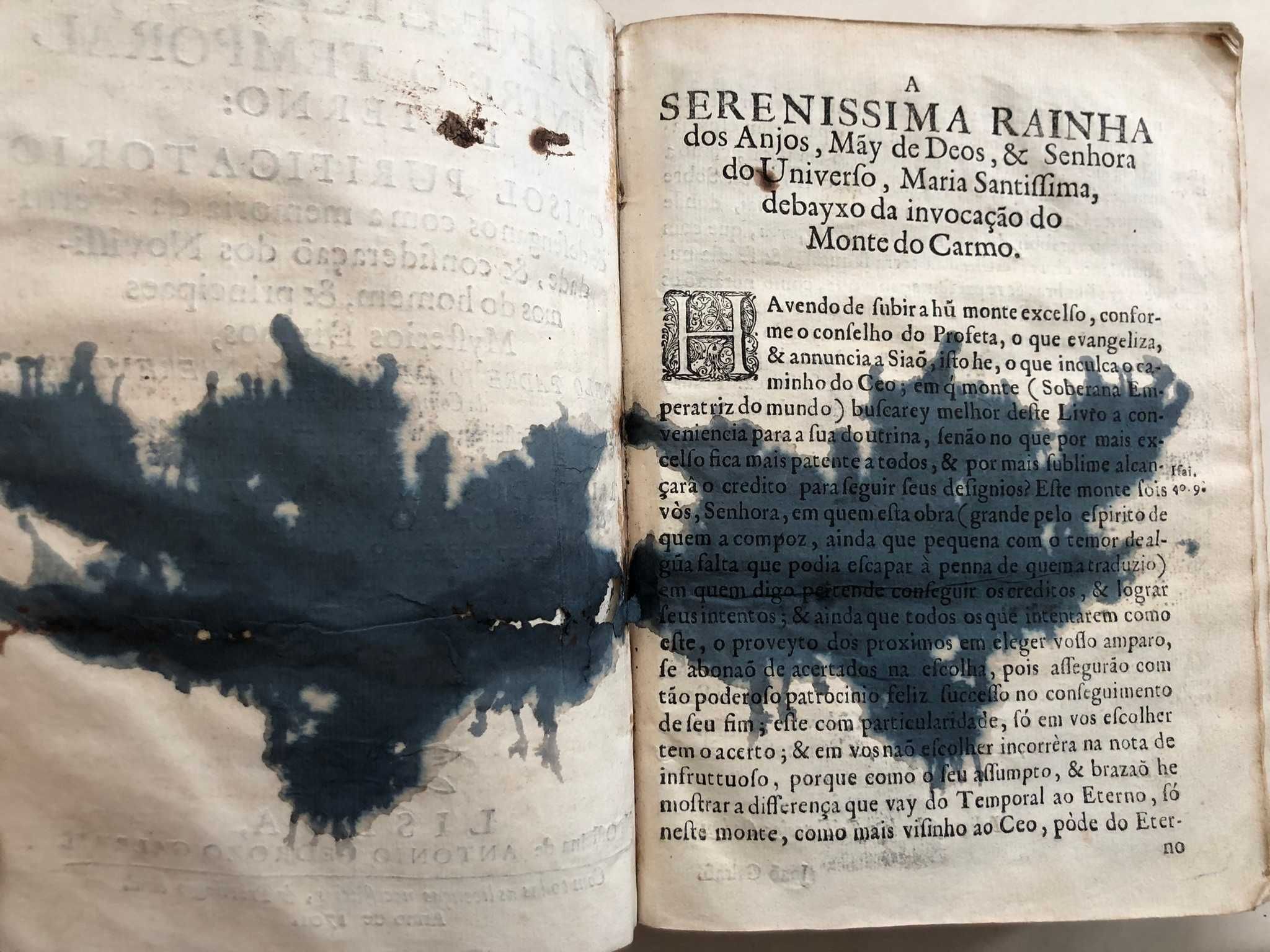 Differença entre o Temporal e Eterno (1701): Crisol Purificatorio