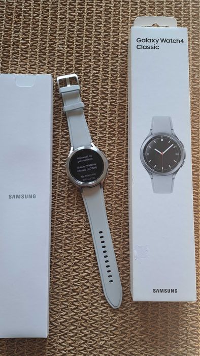 Samsung Watch 4 Classic LTE 46 mm - srebrny
