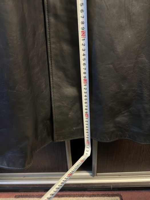 Шкіряний плащ Kurt Muller XXXL