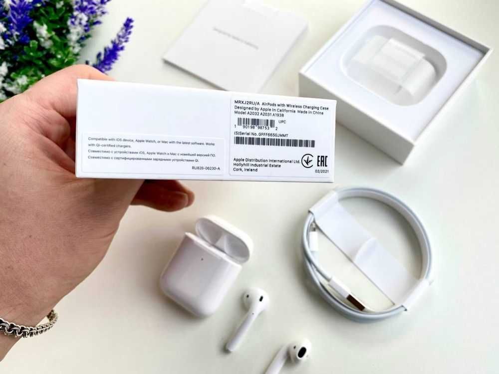 Airpods 2 на чіпі Айроха 1562m З оригінальним IMEI Чіпсет Айроха 1562m