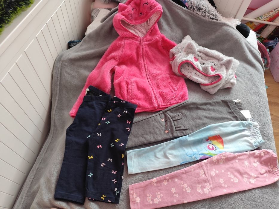 Ubranka dla dziewczynki 92/98 h&m